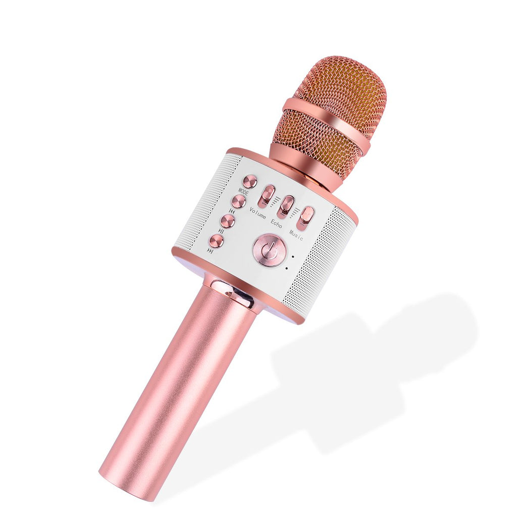 Microphone GENERIQUE Microphone Sans Fil Karaoké, Ankuka Micro