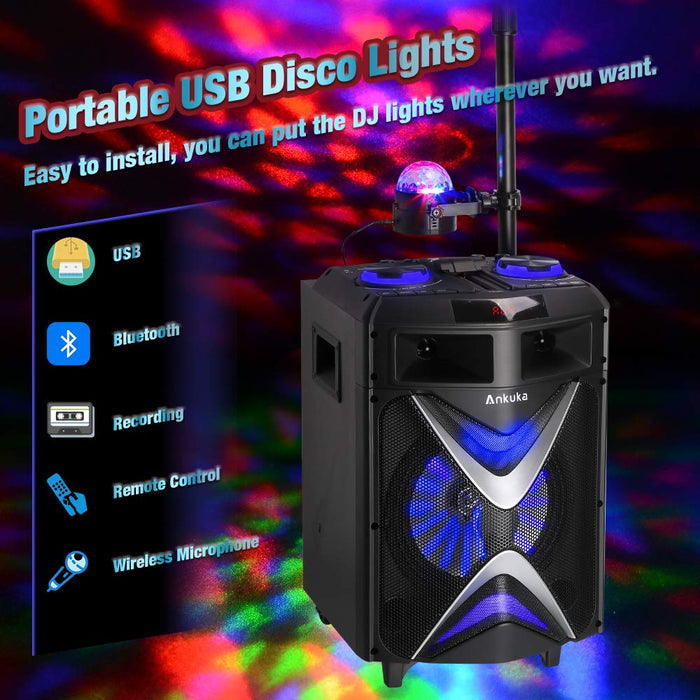Ankuka Portable Karaoke Machine for Kids & Adults, Wireless Bluetooth —  Ankuka Inc