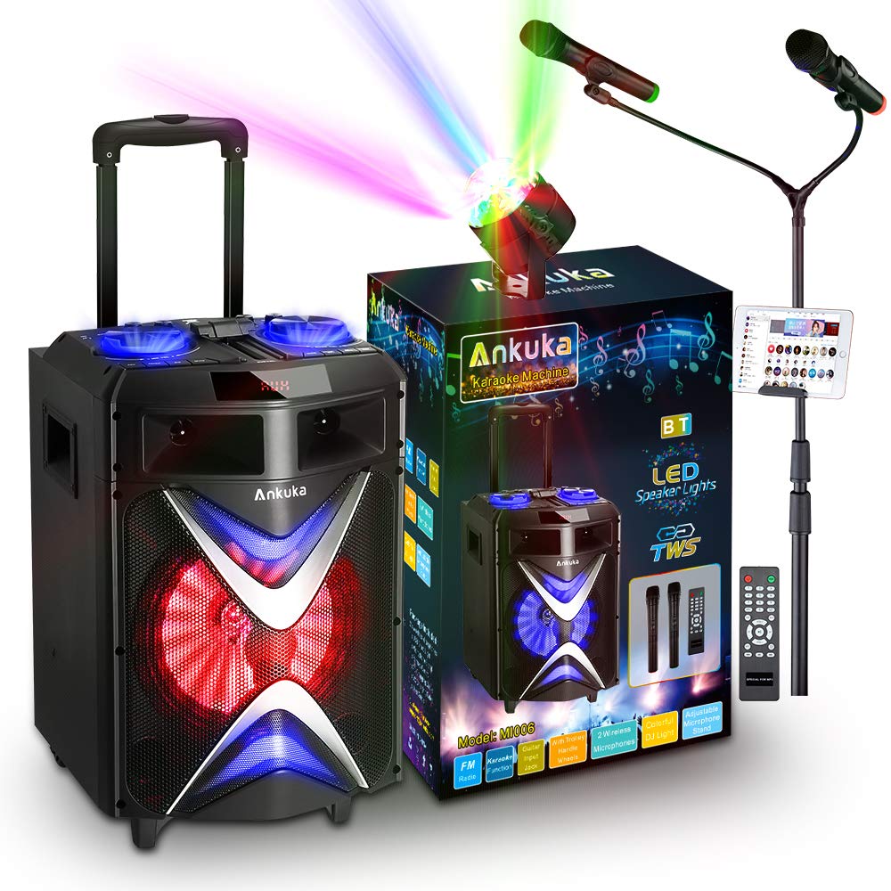 KidsL Mini Karaoke Machine for Kids, Portable Bluetooth Speaker with 2 —  Ankuka Inc
