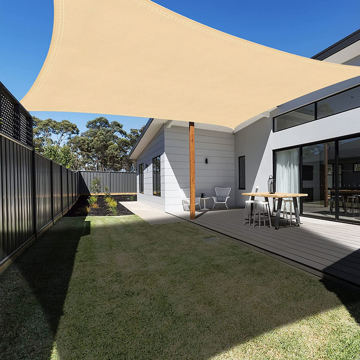P SUN Sun Shade Sails Canopy Rectangle UV Block Pergola Shade